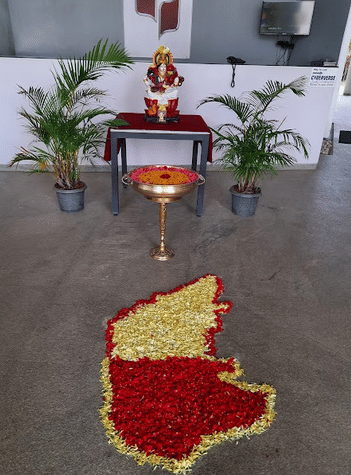 MYRA School of Business Mysore Kannada Rajayotsava photo 4